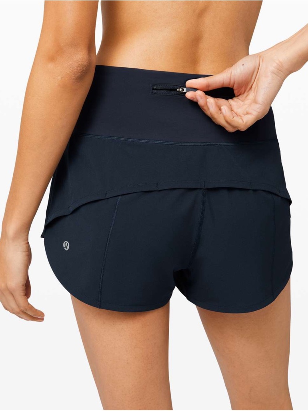 Lululemon Speed Up Low-Rise Lined Shorts Size 6, 2.5” INSEAMS
